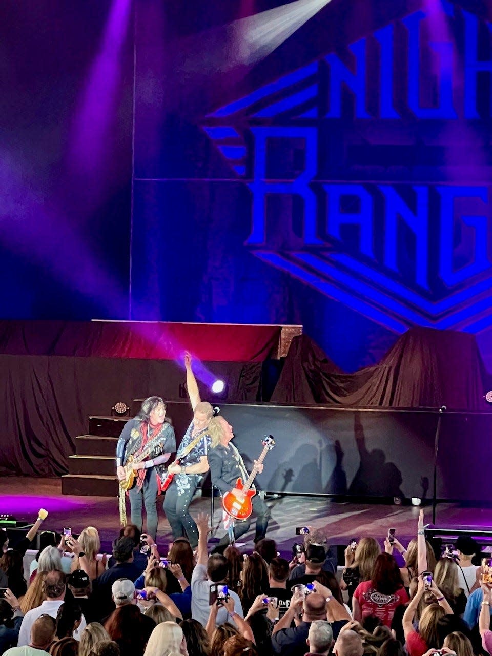 Night Ranger performs at the St. Augustine Amphitheatre in April 2022 in Florida.