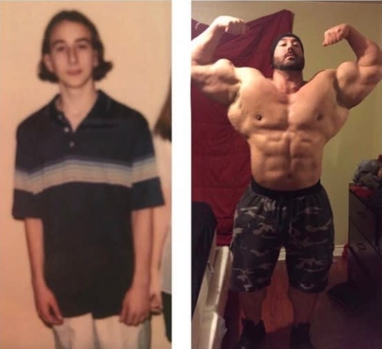 <p>El tamaño de su masa muscular lo convirtió en uno de los fisicoculturistas más grandes del mundo. Su transformación, sin embargo, le llevó tiempo, ya que Craig tenía un cuerpo muy menudo en su adolescencia. </p>