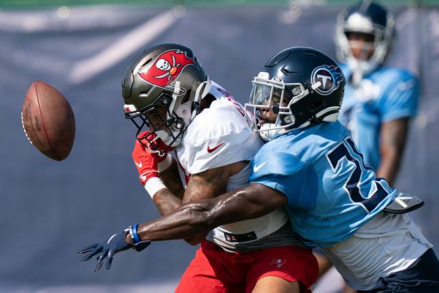 PHOTOS: Tennessee Titans joint training camp practice with Arizona