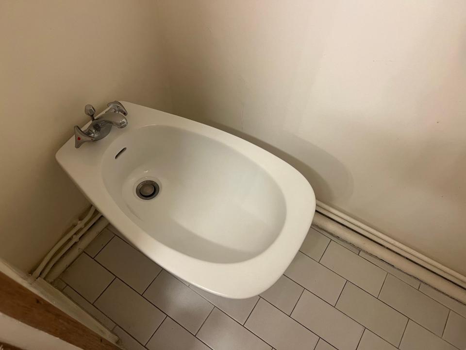 A bidet in France.