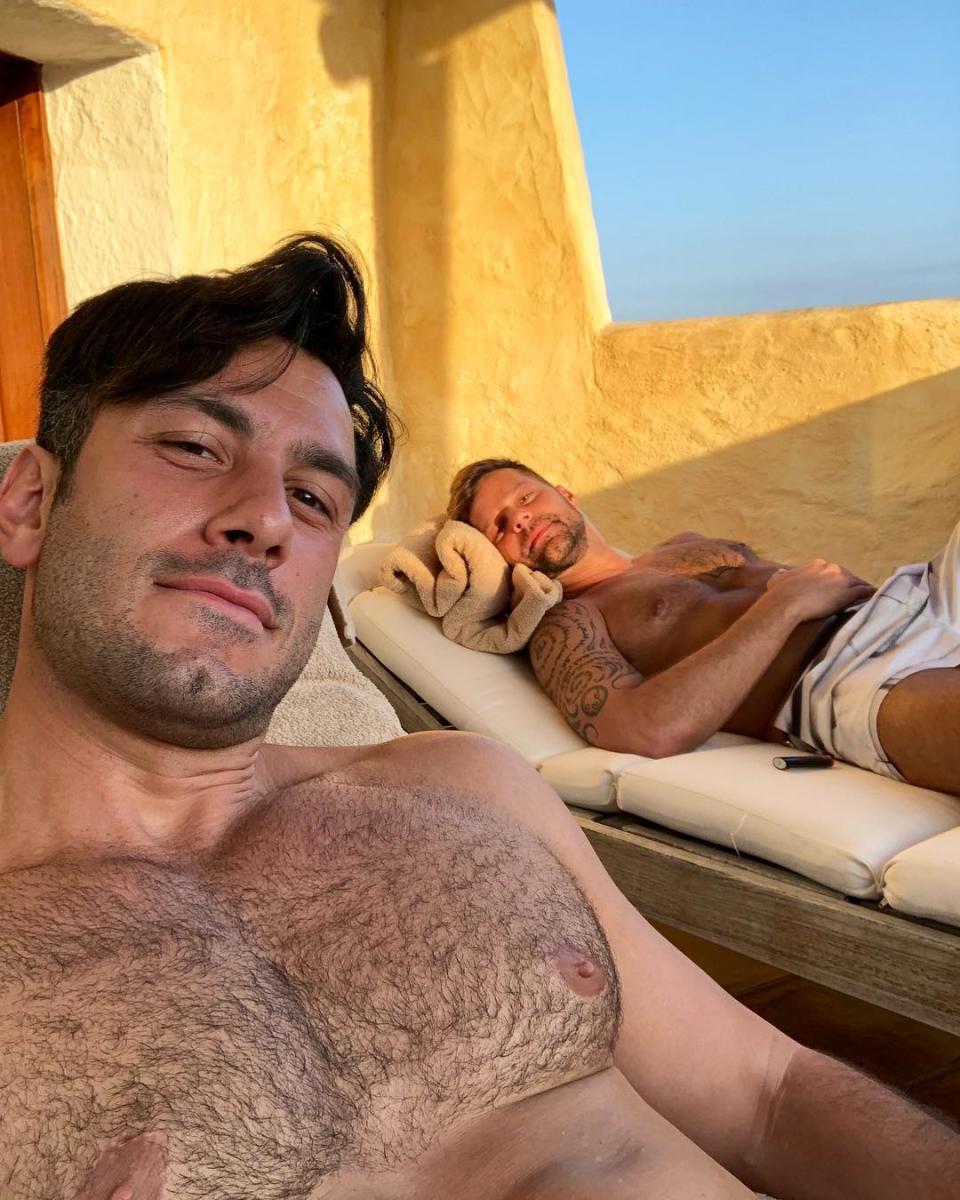 Ricky Martin y Jwan Yosef andan en Italia. <a href="https://www.instagram.com/jwanyosef/?hl=en" rel="nofollow noopener" target="_blank" data-ylk="slk:Foto: Jwan Yosef/Instagram;elm:context_link;itc:0;sec:content-canvas" class="link ">Foto: Jwan Yosef/Instagram</a>