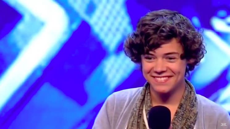 Harry shot to fame following his 2010 X Factor audition