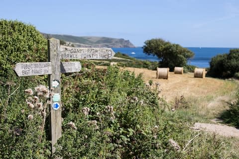 A trio of pearly, rugged coves sit along this southerly stretch of south Devon coast - Credit: GETTY