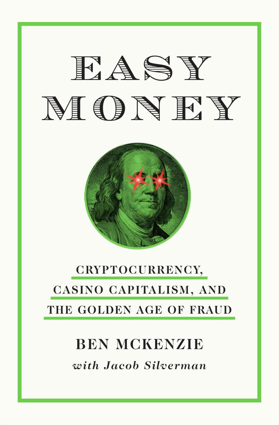 Ben McKenzie, Easy Money, Book cover