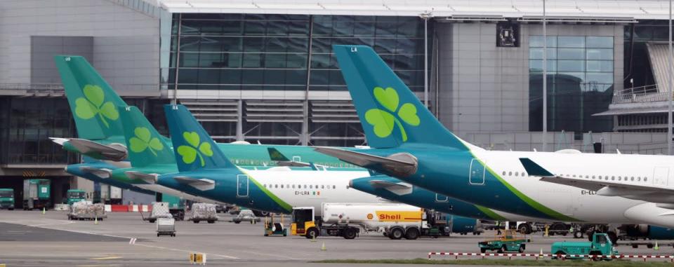 Aer Lingus has cancelled a number of flights after an IT failure (Niall Carson/PA) (PA Archive)