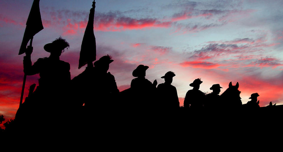 Memorials across the country have been cancelled and Australians have been asked to stay home. Source: AAP