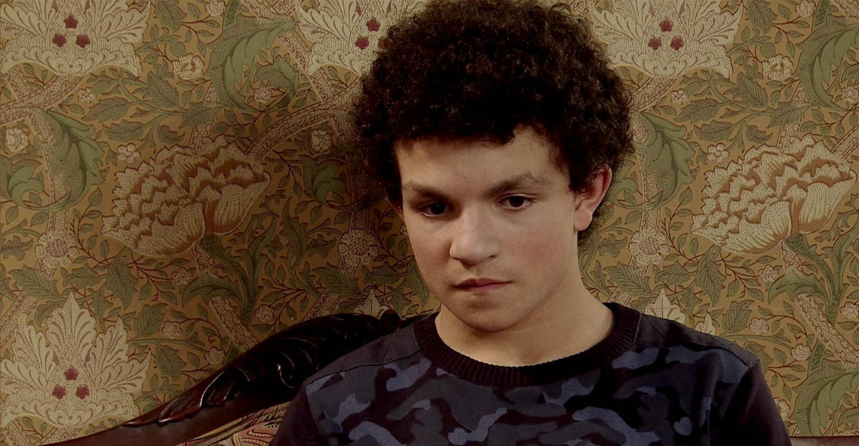 Alex Bain is now a father. (REX)