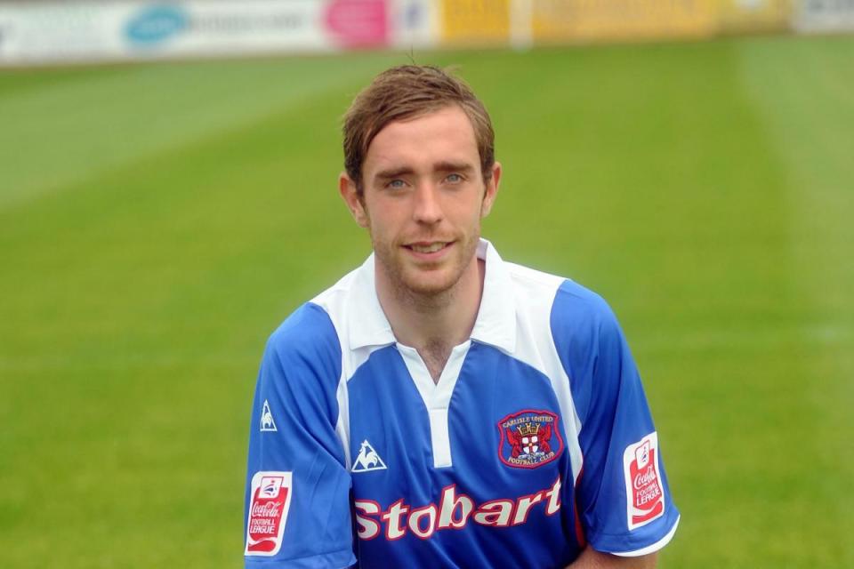 Keogh pictured during his time at Carlisle <i>(Image: Louise Porter)</i>