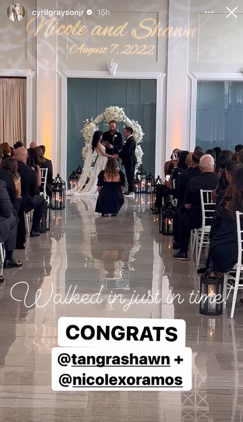 Nicole Ramos and Shawn Morrison Wedding