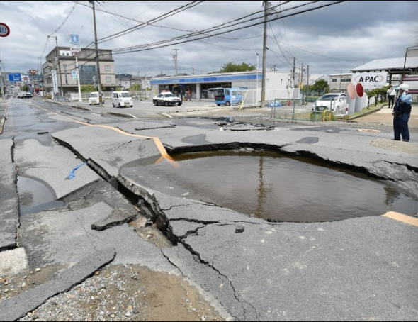 Japan Earthquake 6/18