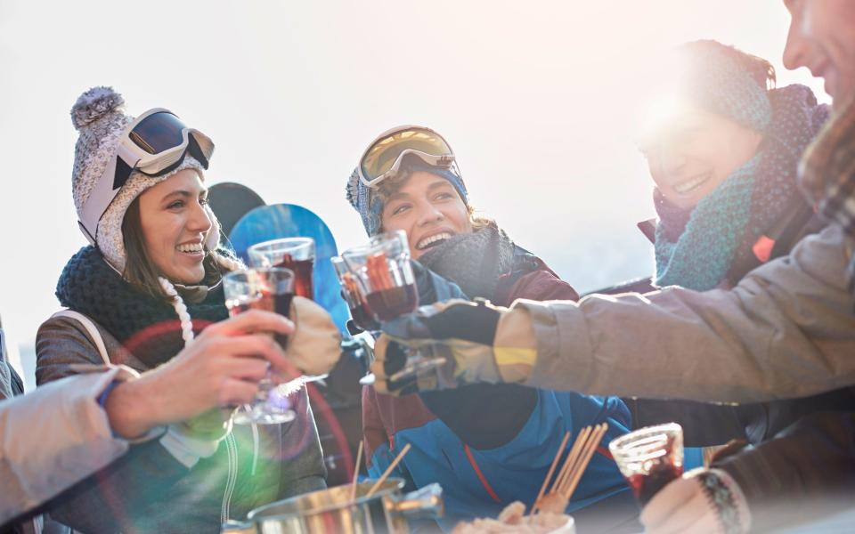 Mulled wine is one of the most popular drinks on the slopes - This content is subject to copyright.