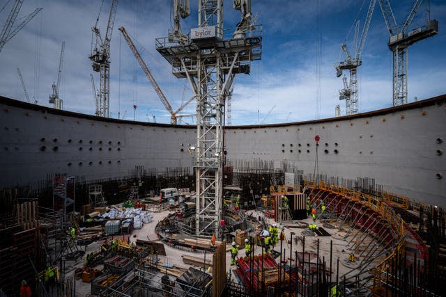 Hinkley Point construction