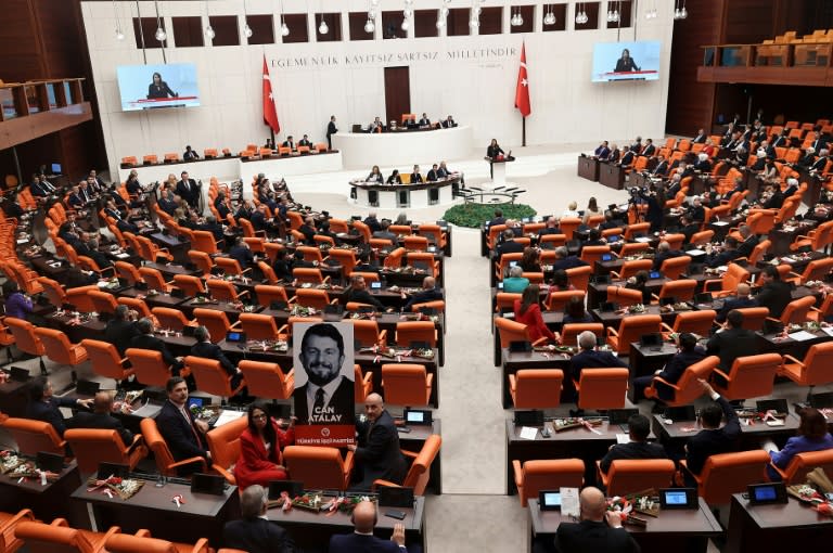 Turkey's two top courts are fighting each other over the fate of jailed elected MP (Adem ALTAN)