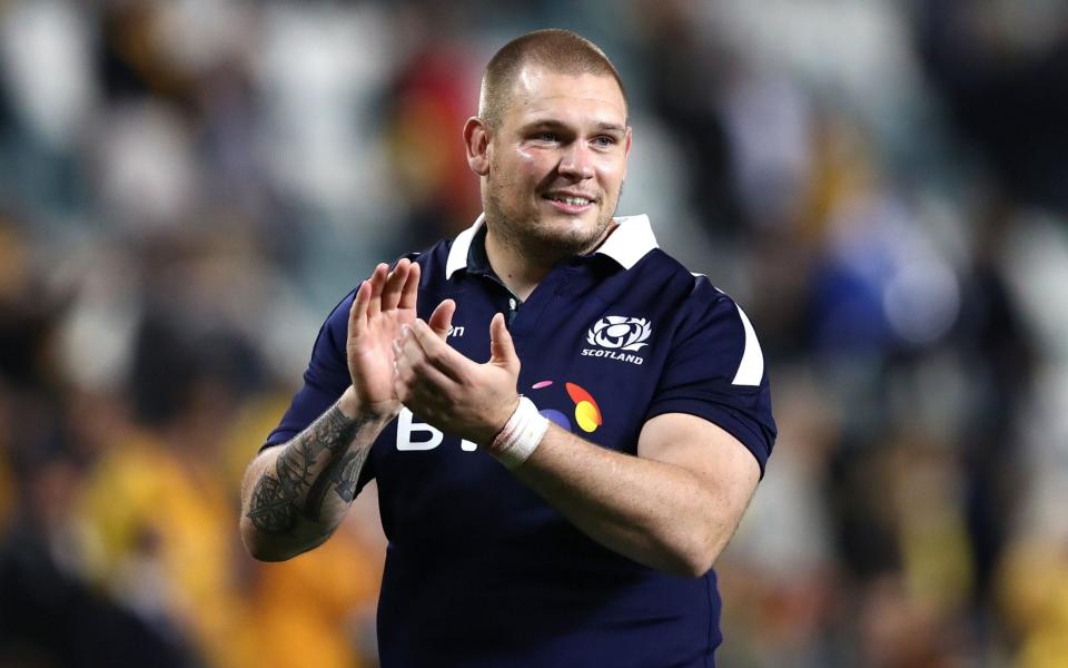 Gordon Reid says Scotland are determined to keep a lid on their emotions on Saturday in the Calcutta Cup and play England not the occasion - Getty Images