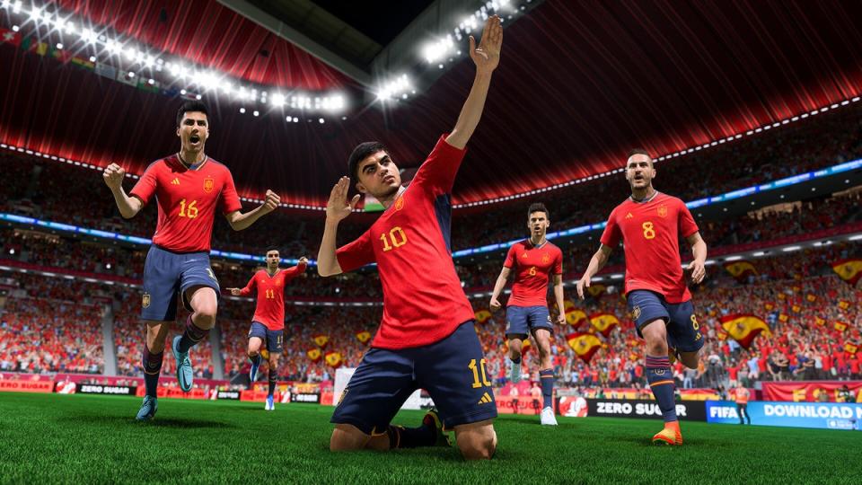 FIFA 23 uses motion capture from real players (EA)