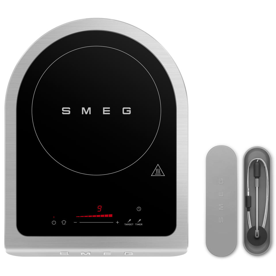 Smeg portable induction hob with probes