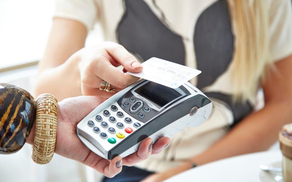 Contactless card fraud has overtaken cheque scams for the first time  - PA