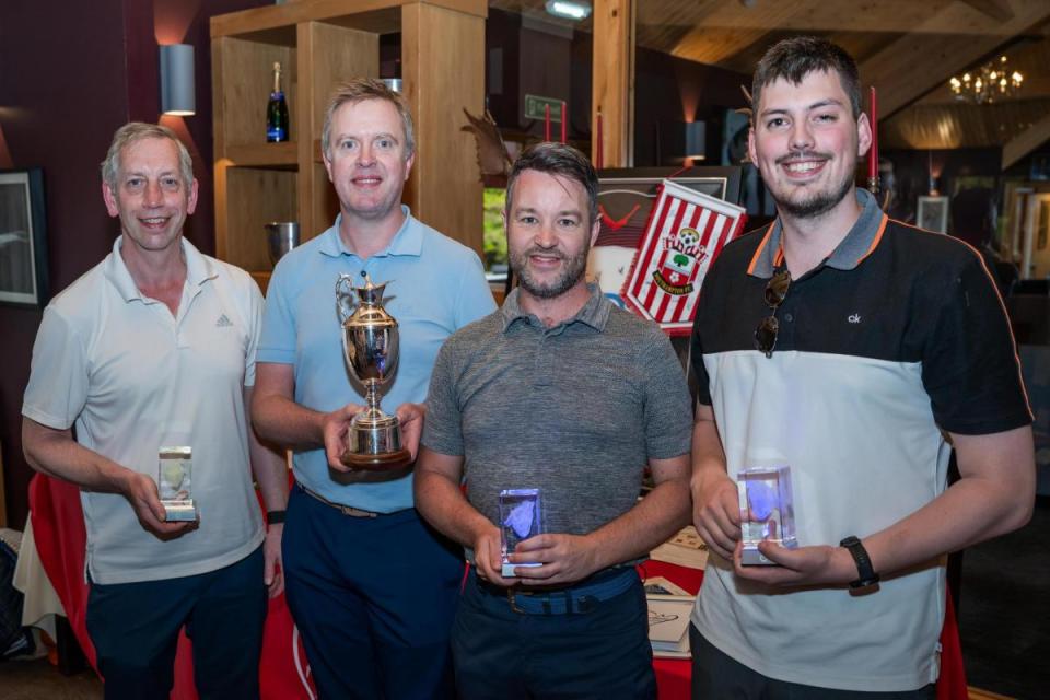 The winning team at the charity open day <i>(Image: Supplied)</i>