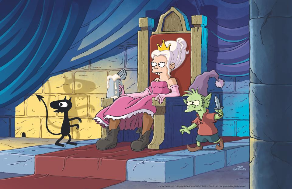 Another still from Disenchantment. (Netflix)