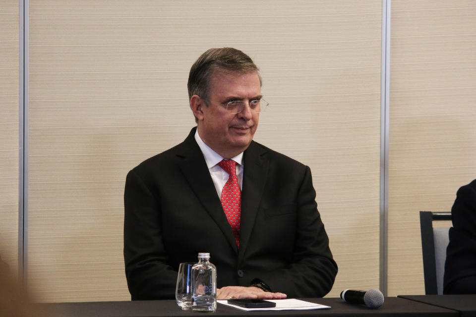 Marcelo Ebrard Casaubón quiere ser presidente. (Foto: Silvana Flores/Anadolu Agency via Getty Images)