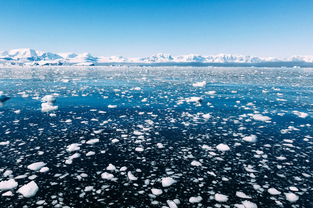 Antarctica, ice on the sea Getty Images/Mantas Vidutis/500px