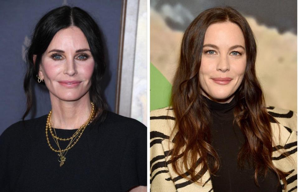 courtney cox liv tyler