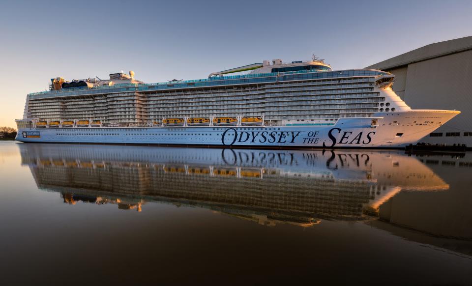The Odyssey of the Seas is being postponed after crew members tested positive for the coronavirus.