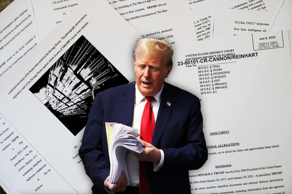 Donald Trump | Classified Documents Photo illustration by Salon/Getty Images