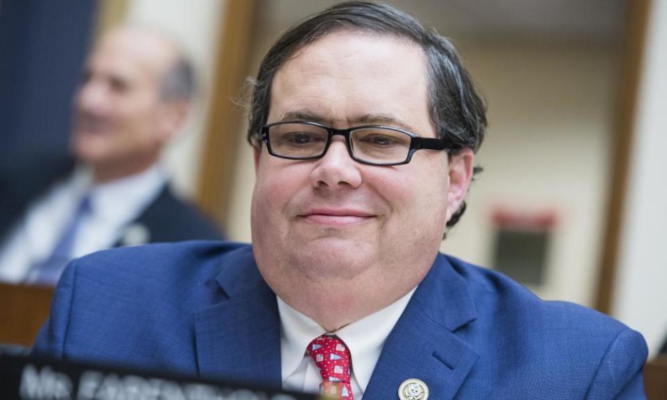 Blake Farenthold in Washington DC on Wednesday.