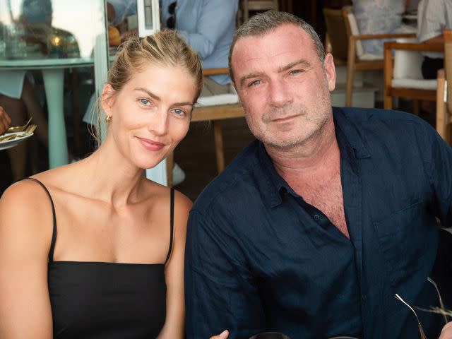 Mark Sagliocco/Getty Taylor Neisen and Liev Schreiber