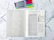 <p>Mood trackers can give you an at-a-glance sense of how you're feeling, which in turn, can help pinpoint trouble spots to help keep a handle on your mental health. This comprehensive <a href="https://diaryofajournalplanner.com/year-in-pixels-bullet-journal-page/" rel="nofollow noopener" target="_blank" data-ylk="slk:Year in Pixels;elm:context_link;itc:0;sec:content-canvas" class="link ">Year in Pixels</a> page by Diary of a Journal Planner helps you do just that. </p>