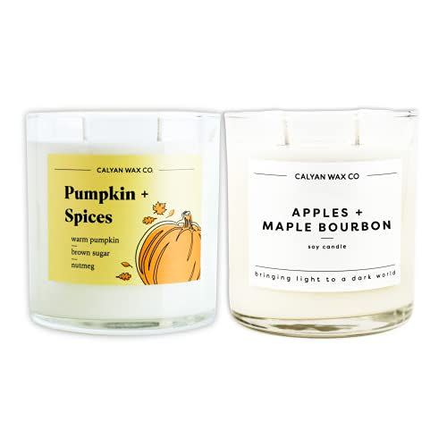 8) Fall Spice Set Candles