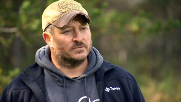 Joe Gee has been busy caring for family members who've come down with COVID-19 in the Perth-Andover area. The only person among his siblings and parents who’s vaccinated, he's breaking his silence to take on what he says is a widespread anti-vaccination sentiment in the area driven by several local churches. (Ed Hunter/CBC - image credit)