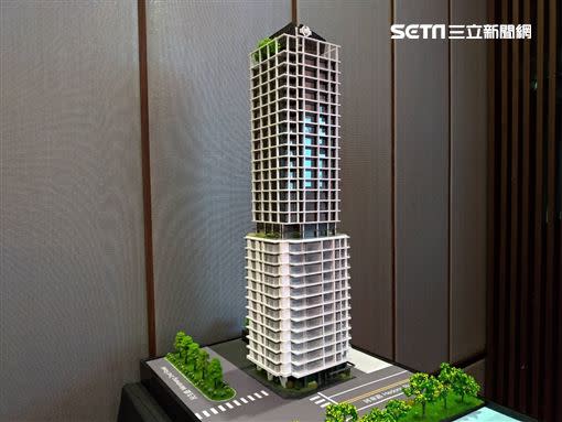 羅耕甫將概念融入「京梧桐」中，也是首次應用住宅大樓的建案，預計今年Q3推出。（圖／記者陳韋帆攝影）