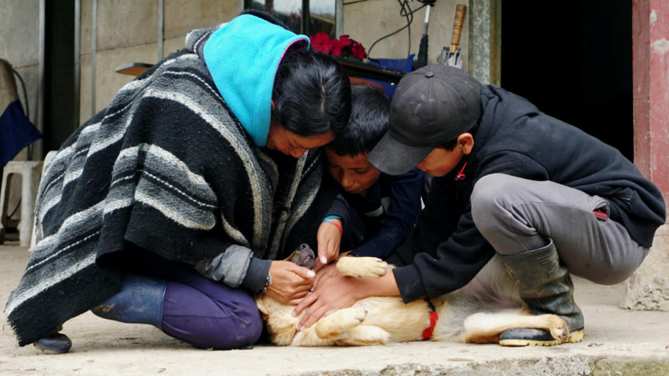 Nubia y sus hijos