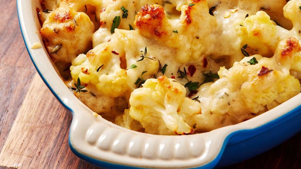 cauliflower au gratin