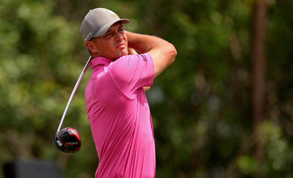 LIV Golf Invitational - Orlando - Day Two - Bryson Dechambeau playing with a TaylorMade Stealth Driver