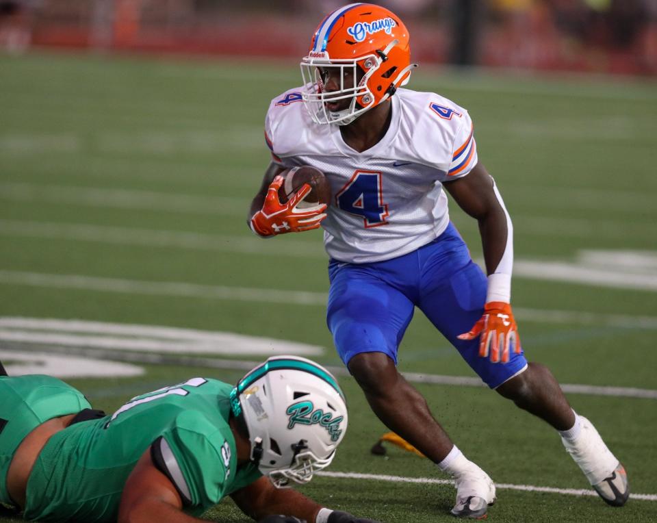 Olentangy Orange running back Jakivion Calip was named third-team all-state in Division I.