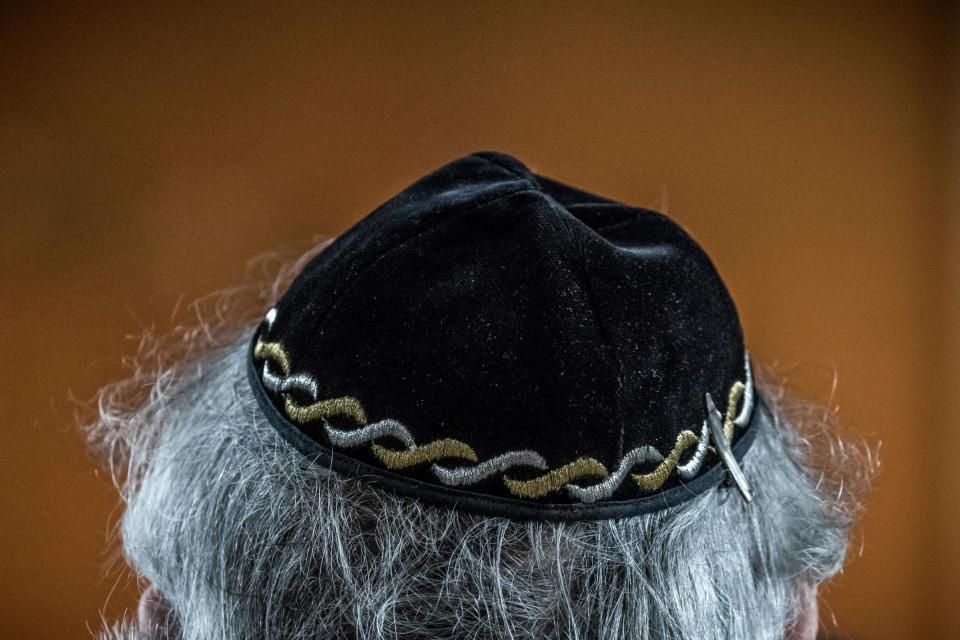 The head of Germany's Jewish community said Jews should stop wearing religious symbols in the country: AFP/Getty Images