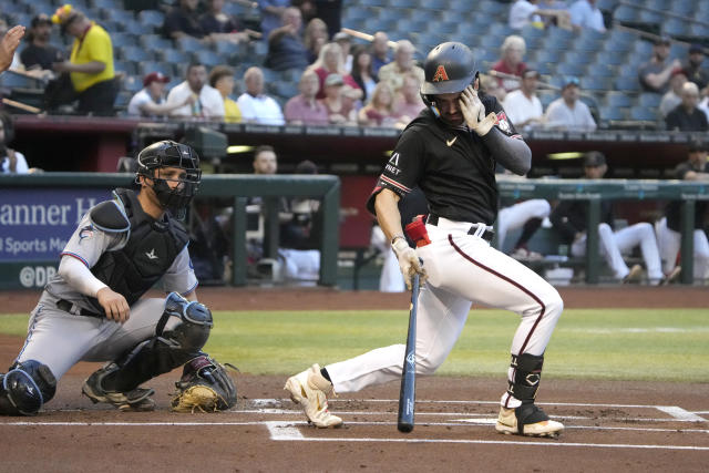 Walker's 459-foot blast helps D-backs beat Marlins 5-2 - The San Diego  Union-Tribune