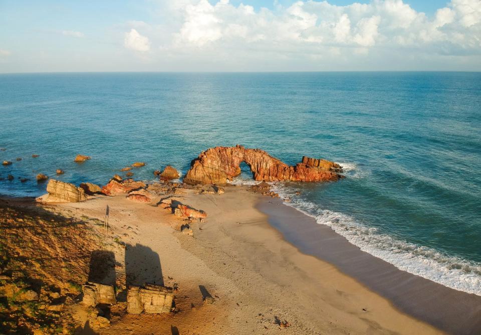 Bridging jungle and sea, Jericoacoara’s idyllic lagoons and dunes await beach bums visiting Brazil (Getty Images/iStockphoto)