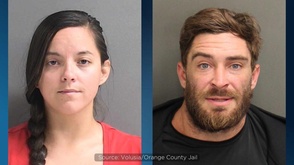 32-year-old Megan Nichole Brannan was booked into the Volusia County Jail on charges of leaving the scene of a crash causing death, and leaving the scene of a crash involving serious bodily injury. Her passenger, 31-year-old Jeffrey Stephan Brannan II was booked into the Orange County jail on a charge of accessory after the fact.