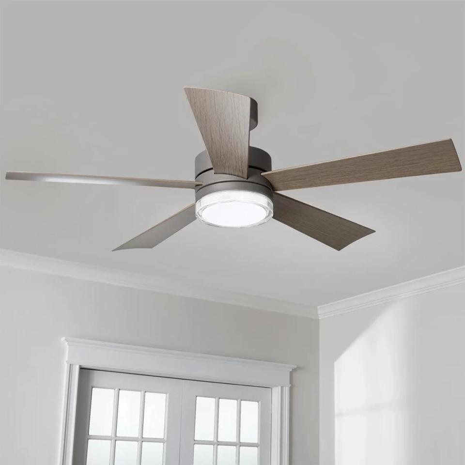 <p><a href="https://www.shadesoflight.com/products/jemma-52-ceiling-fan" rel="nofollow noopener" target="_blank" data-ylk="slk:Shop Now;elm:context_link;itc:0;sec:content-canvas" class="link ">Shop Now</a></p><p>Jemma Smart LED Indoor/Outdoor Ceiling Fan</p><p>shadesoflight.com</p><p>$490.00</p>