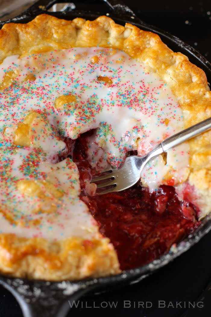 Strawberry Poptart Pie