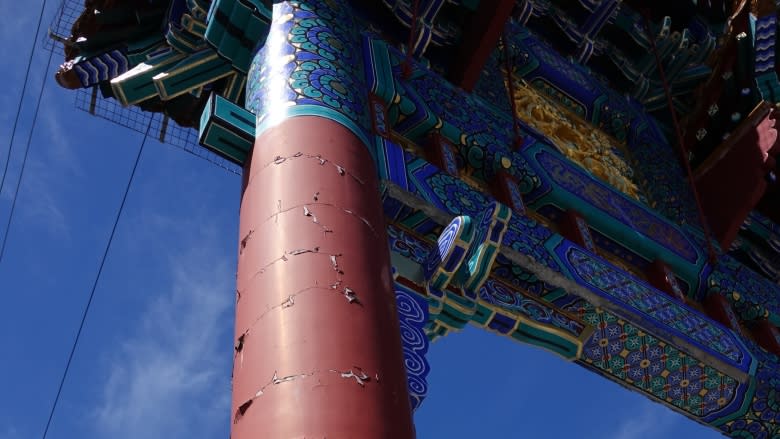 Wear and tear leaves Chinatown's arch in need of a makeover
