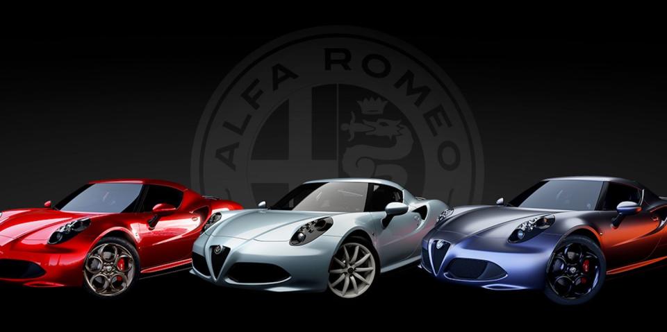 alfa romeo 4c designers cut concepts for 10th anniversary