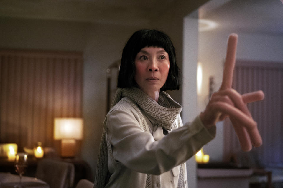 Michelle Yeoh Hot Dog Hands (Allyson Riggs / A24)
