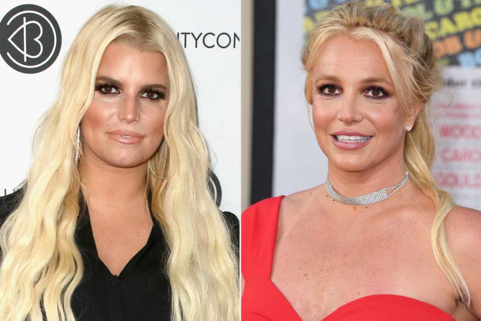 David Livingston/Getty; Steve Granitz/WireImage Jessica Simpson; Britney Spears