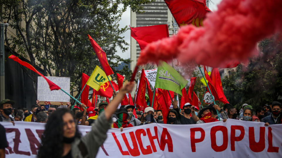 Protestas en Colombia