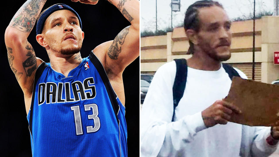 Delonte West, pictured here in the NBA.